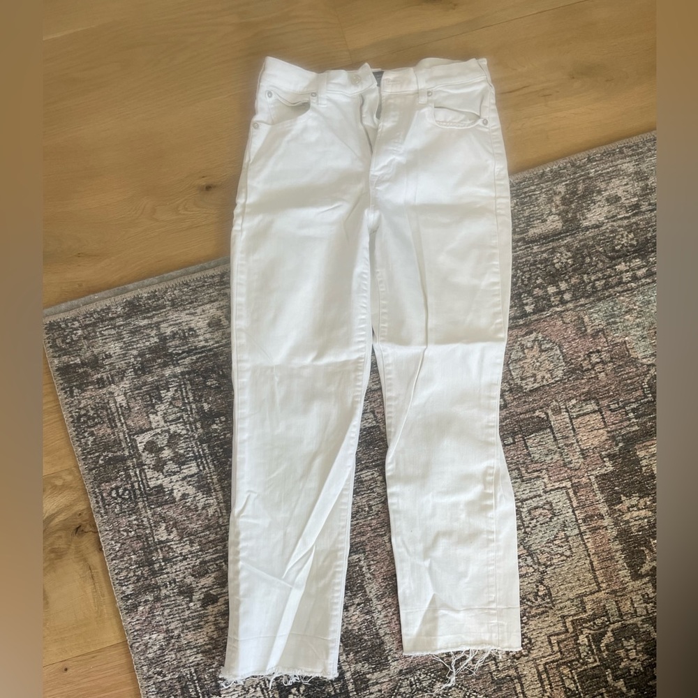 COPY - GAP High Rise Wide Straight Leg Jeans - Size 28
